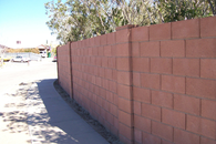 4 x 8 x 16 block wall